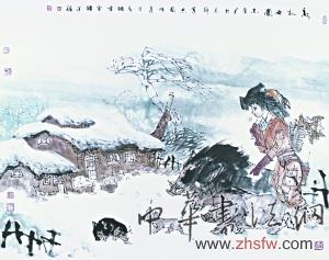 新牧女图 （国画） 于志学