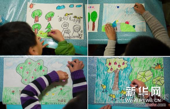 （晚报）合肥：残障儿童描绘“绿色世界”