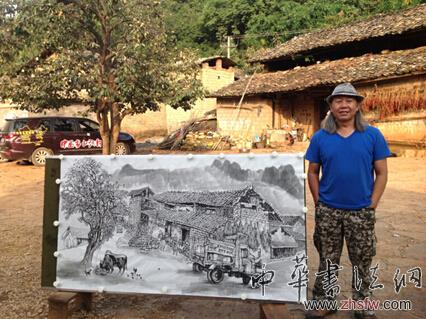 周河河滇黔桂创作行 情感熔铸山水精神