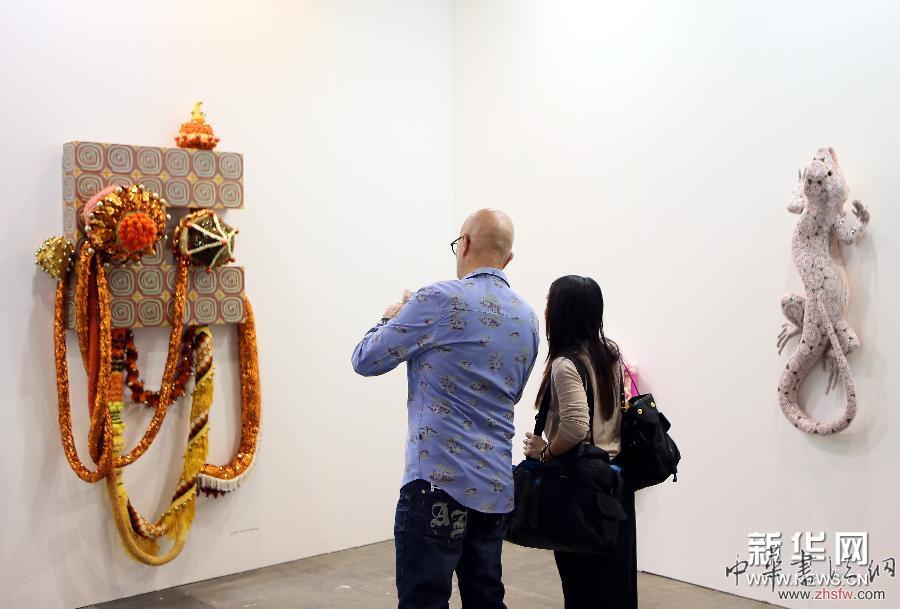 （文化）（3）2015年香港巴塞尔艺术展揭幕