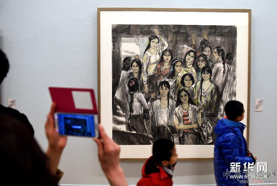 （文化）（2）“圣裔丹青”孔奇绘画艺术展在京开幕