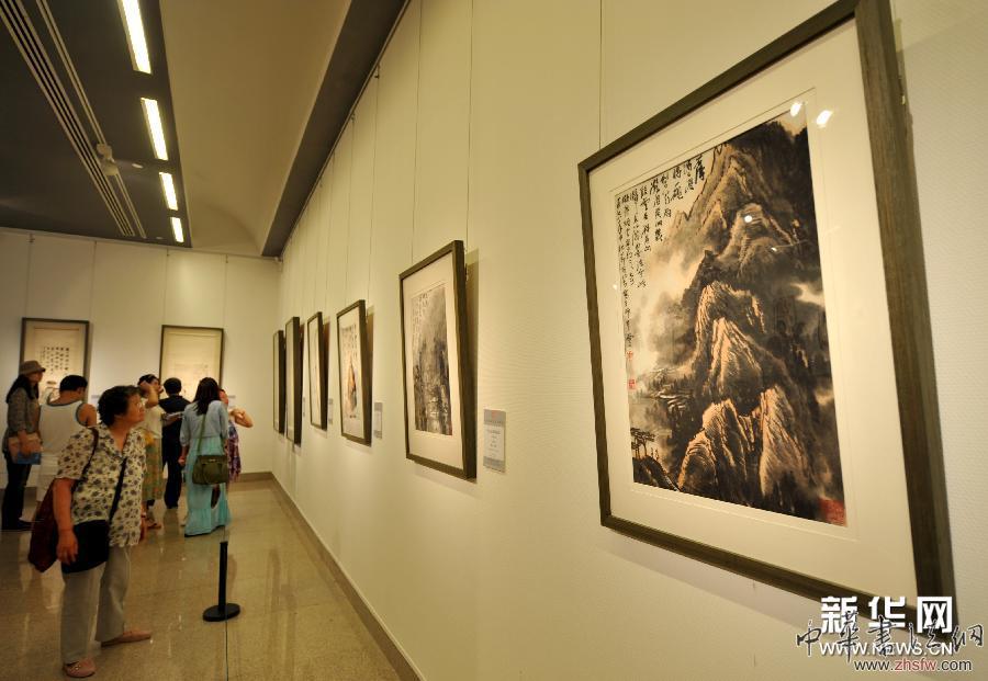 李可染画院首届院展北京展出 图