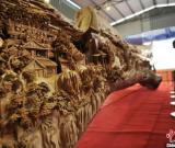 大型木雕作品《清明上河图》载入吉尼斯世界纪录