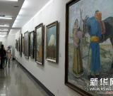 锡林郭勒美术书法摄影展在呼和浩特举行 图