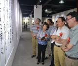 “汉中行走”书法展在枣庄清和美术馆举行