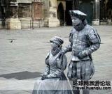 奥地利街头的优雅艺术家（组图）