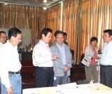 第二届中国千字文书法艺术节千字文书法展评审结束