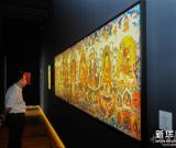 青海热贡唐卡美术大师作品联展在京开幕 图