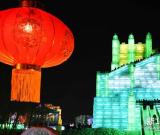 “流光溢彩”冰雪童话世界--第31届哈尔滨国际冰雪节开幕 图