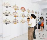 刘石营百幅扇面画展在故城画院举行 组图