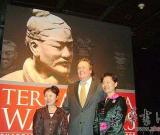 中国秦兵马俑展在美国休斯敦隆重开幕